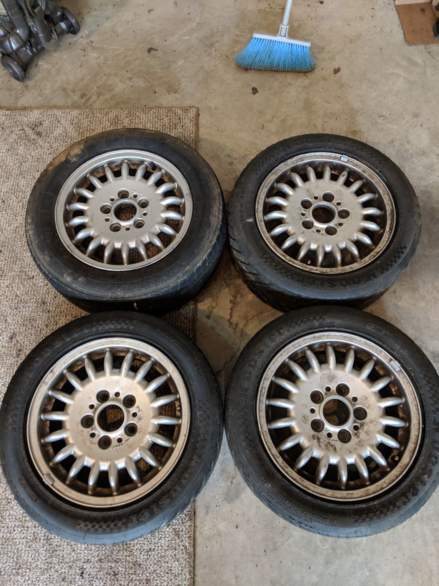 BMW e36 Stock 15x7 wheels