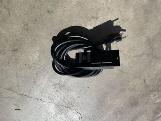 Conference Recessed Power Strip Table Socket Furniture Outlet PD 20W Fast Charging 2 USB Ports 1.5m Cord (Black)