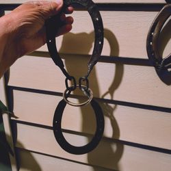 Horse Shoes Game Ring,