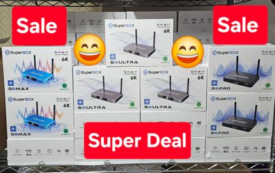 SuperBox S6 Ultra💥Max 💥Pro 💥⚡⚡⚡Ultimate TV Solution 💥💥