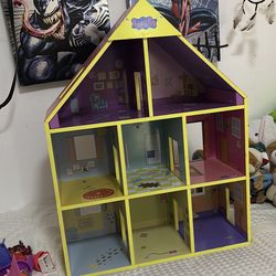 Peppa pig house wooden