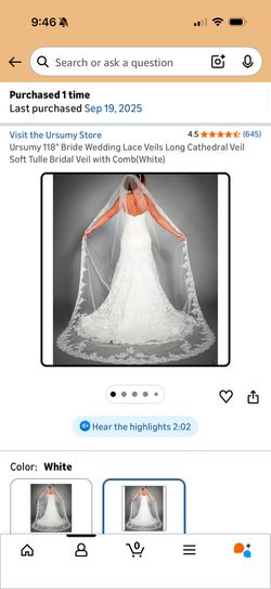 Wedding Veil (new)