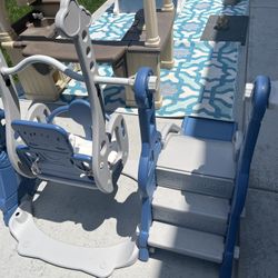 Baby Swing and Slide Set