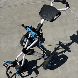 Rovic Model RV3J Junior | Youth 3-Wheel Golf Push Cart