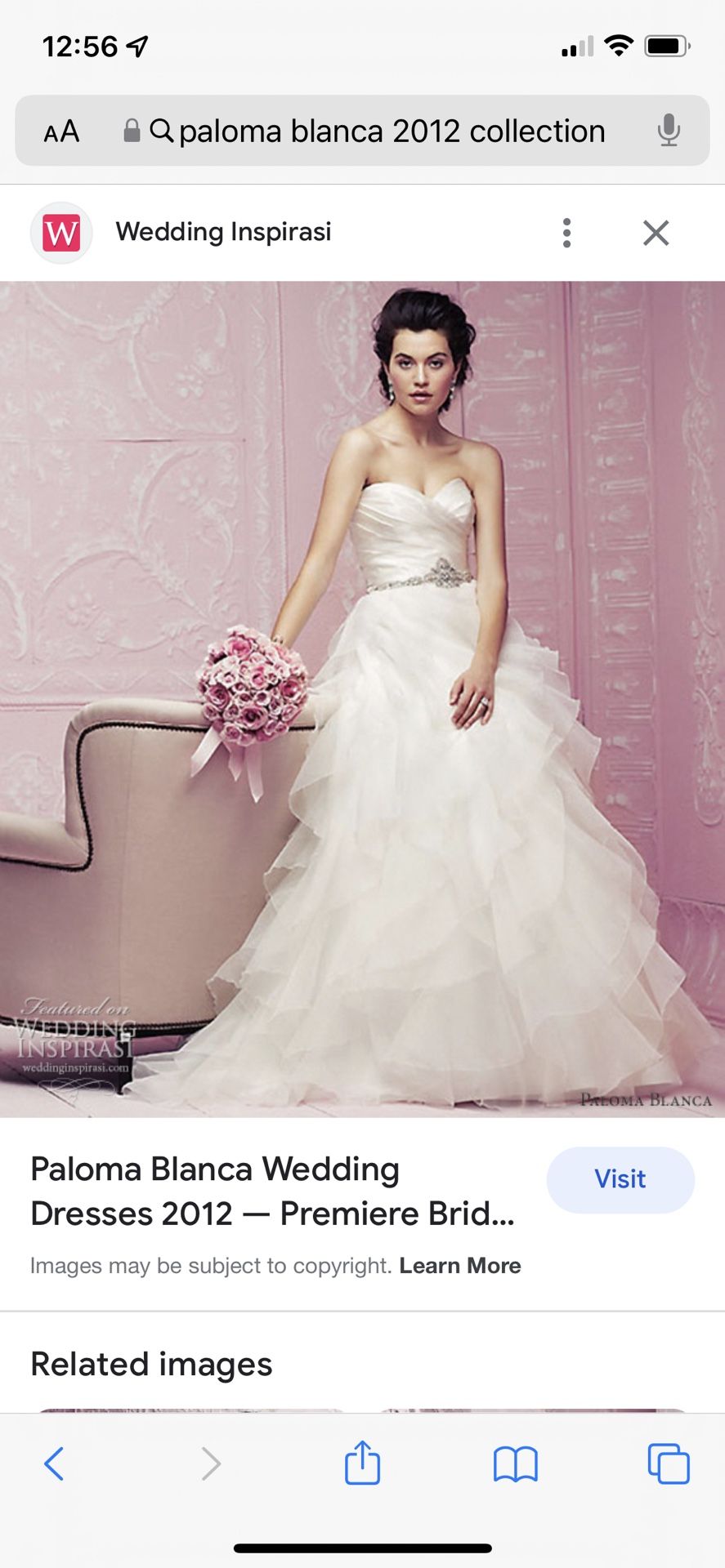 Paloma Blanca Wedding Dress 2012 Collection