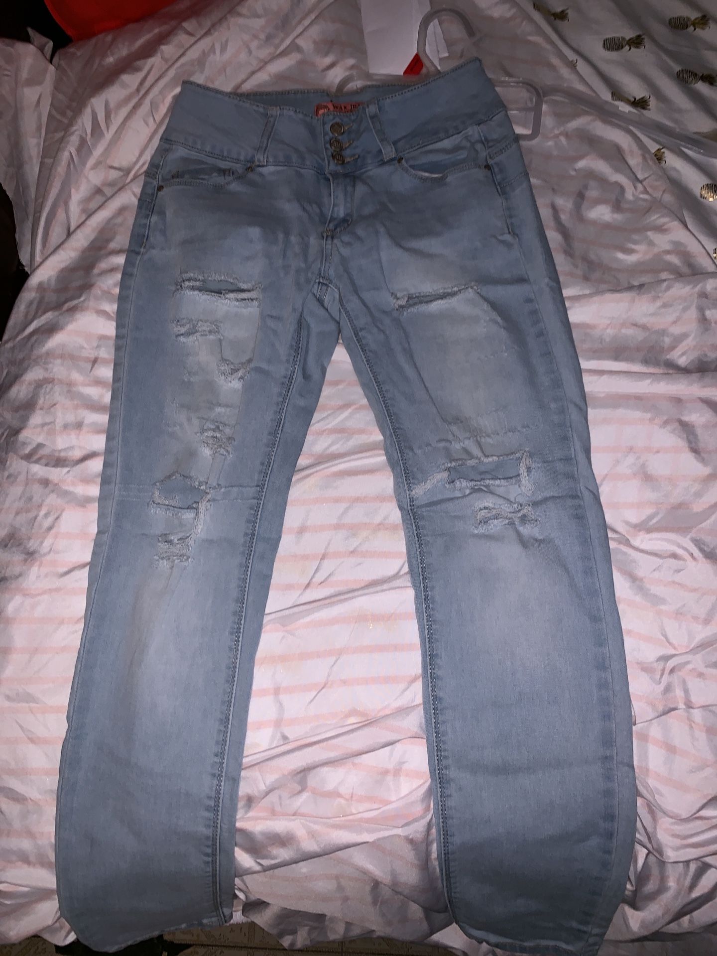 Wax jeans