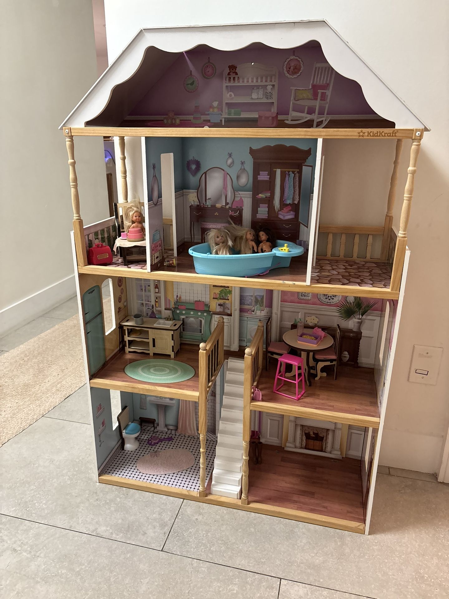 Wooden Doll House