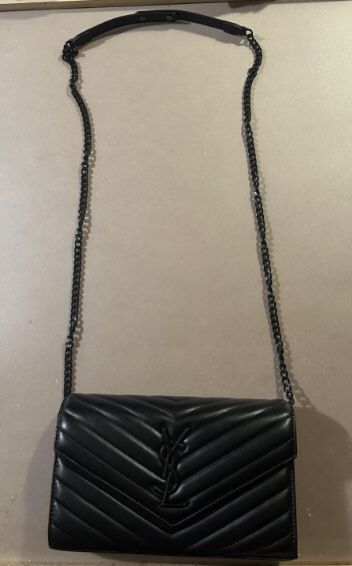 YSL shoulder bag black