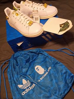 🔥Men's Bape x adidas Stan Smith 30th Anniversary🔥NWT