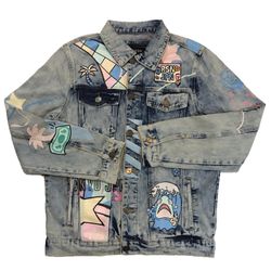 Men’s “Neo” jean jacket. Sizes Small and Medium.