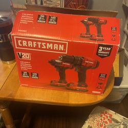 Craftsman 2 Drill Set 