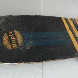 Maple Cruiser Skateboard Deck Bravo Sports Pinner Classic Half Cut 30" Pintail