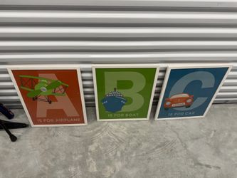 Nursery frame ABC