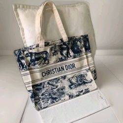 Christian Dior TOILE DE JOUY Novelty Tote bag Eco bag