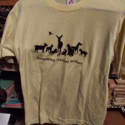 Vintage Promoting Animal Welfare Graphic T Shirt