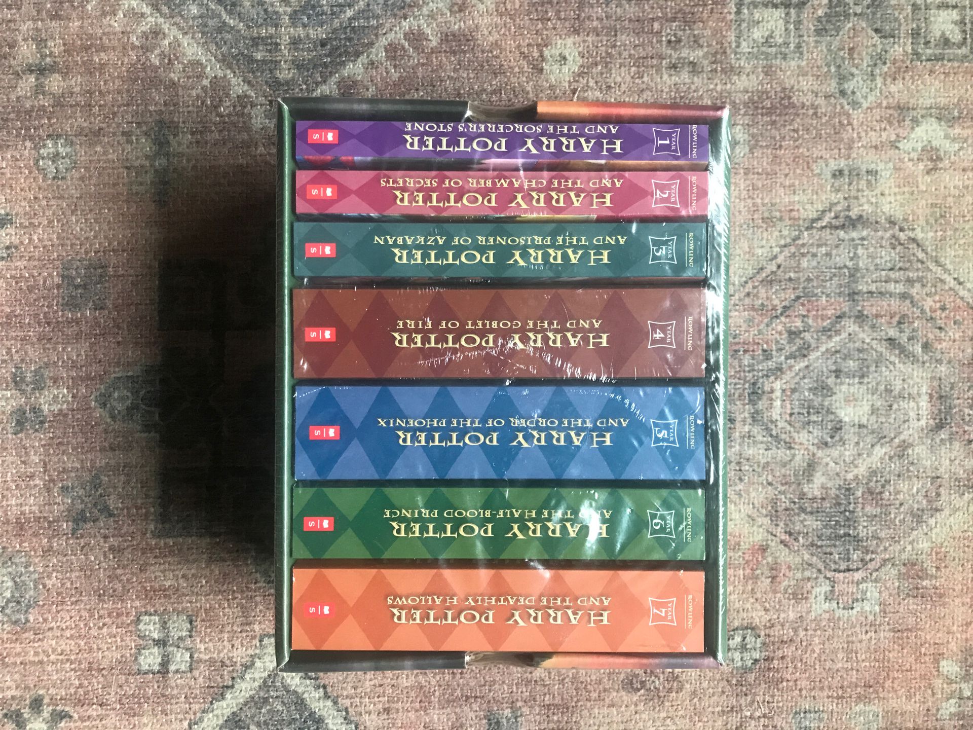 Paperback Harry Potter unopened box set