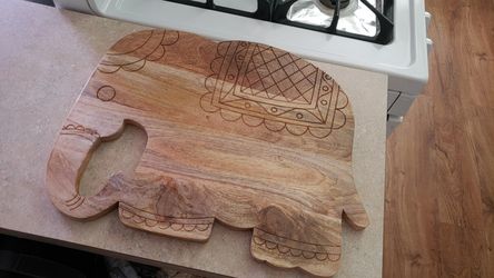 Brand New Elephant Cutting Board