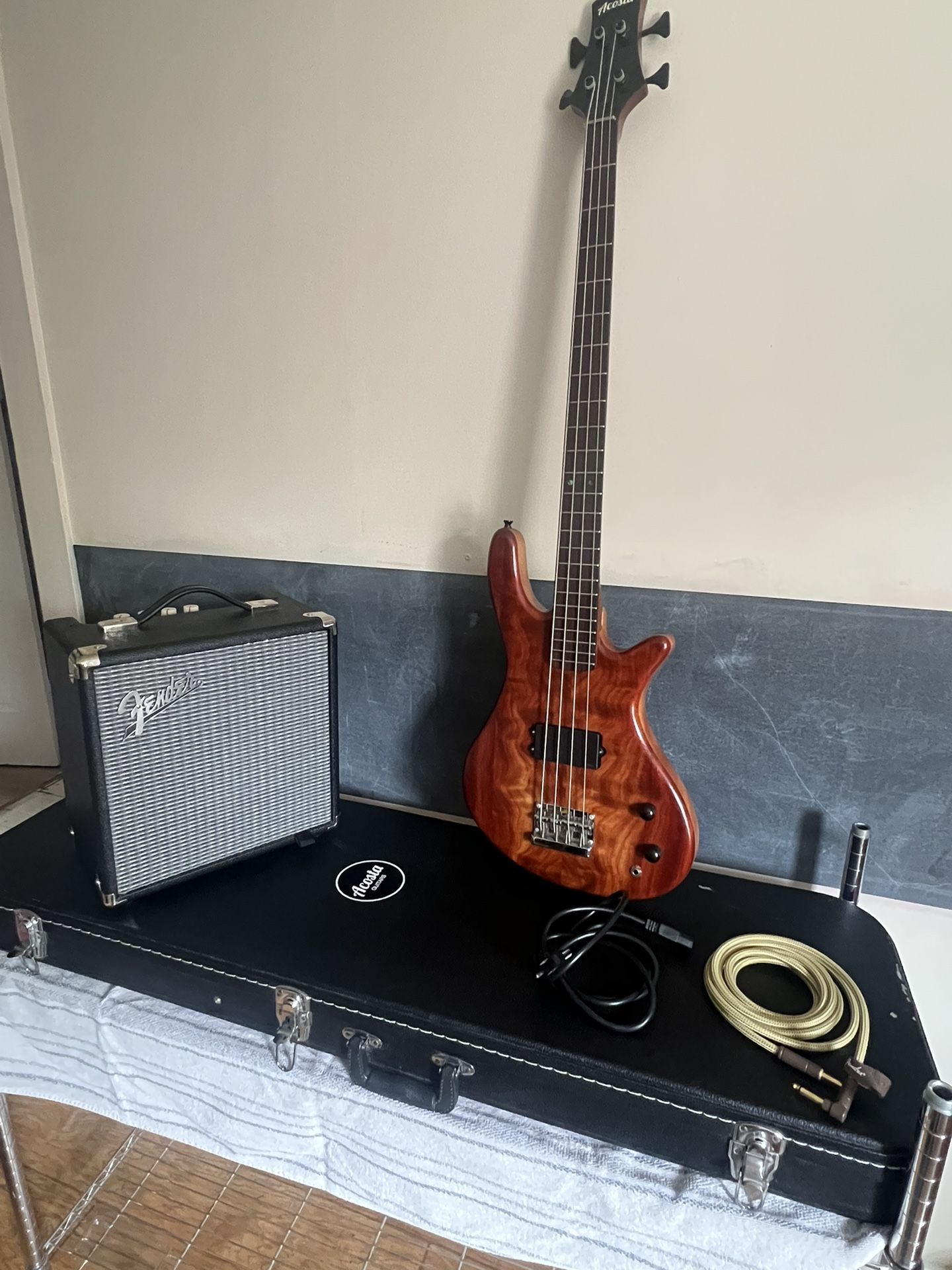 Complete Bass Guitar Set (Brand New)