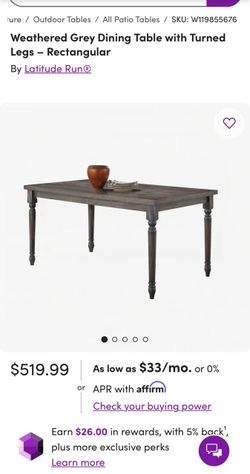 Dining Table