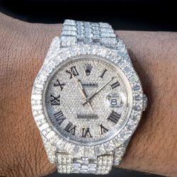 Rolex Datejust 41 MM Jubilee Band | Baguette & Round Diamonds