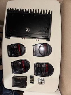 JL audio car audio components
