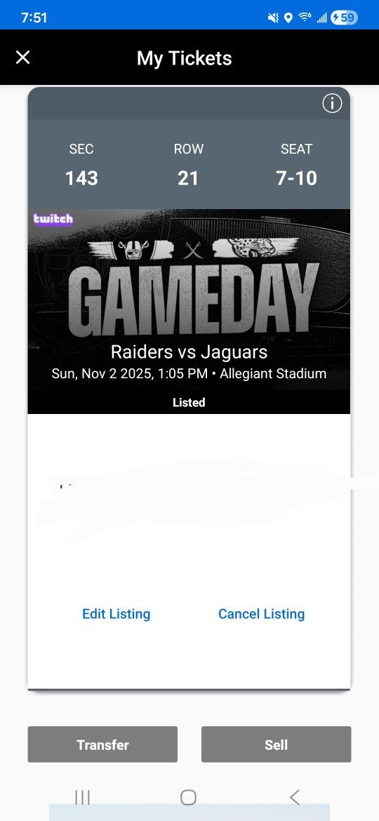 Raiders Vs Jaguars Novv 2