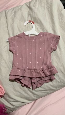 Newborn shirt and shorts