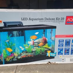 aqua culture led aquarium deluxe kit 29 W/ Stand