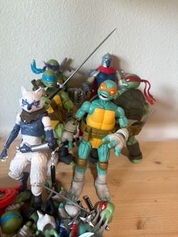 TMNT ninja turtles Leonardo BST AXN IDW loyal subjects Raphael shredder Michelangelo alopex Donatello