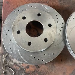 GMC Drilled Rotors