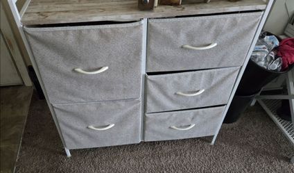 5-Drawer Fabric Storage Dresser