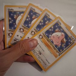 Cleffa Pokémon cards