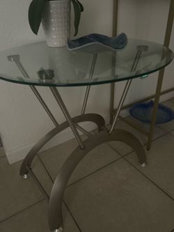 Glass table