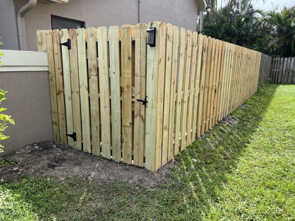 Wood Fence