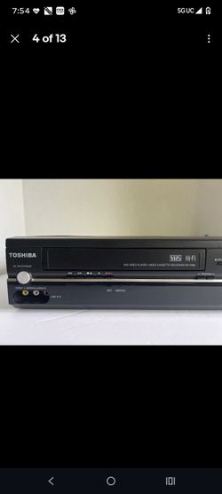 Toshiba VCR/ DVD Combo Player
