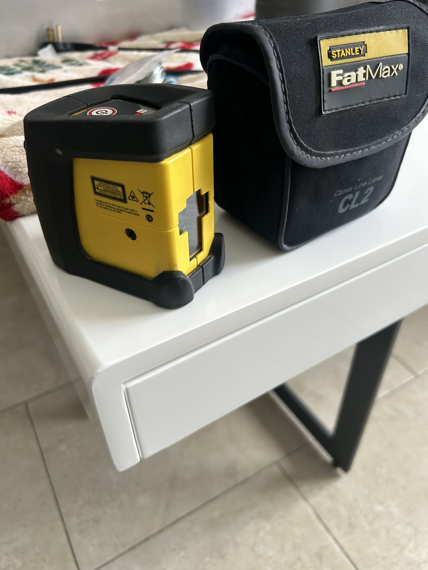 Stanley Laser 77-153 Fat Max Cross Line Level