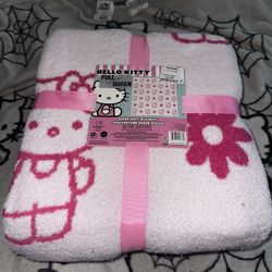 Hello Kitty Blanket Pink