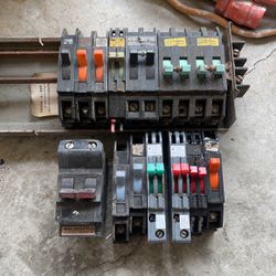 Old Electrical Breakers. Good. 