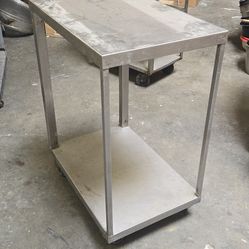 3 Stainless Steel Service Carts for Restaurant