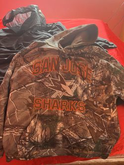 san jose sharks camo hoodie