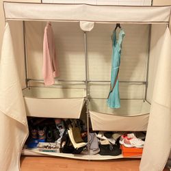 Large Canvas Closet (great Condition)