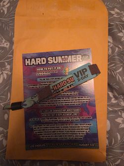 HARD SUMMER VIP 2 DAY PASS