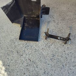 Adjustable Battery Tie Down and Battery Tray