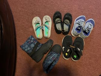 Little Girl Size 12 Shoes (lot of 5)