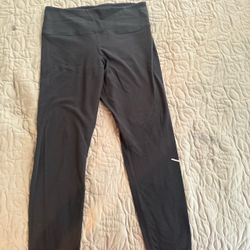 Black High-Waist Athletic Leggings
