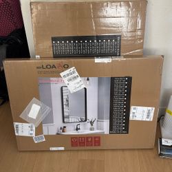 Black bathroom mirrors