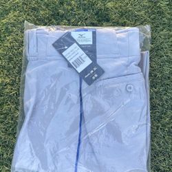 Mizuno MVP Pro Piped Pant Gray - Medium