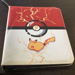 Pokémon Zipper Binder