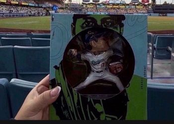 Shohei Ohtani Bobblehead Dodgers Sga 2025 Pitching