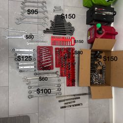 Snap On, Matco And Cornwell Asmt Of Tools 